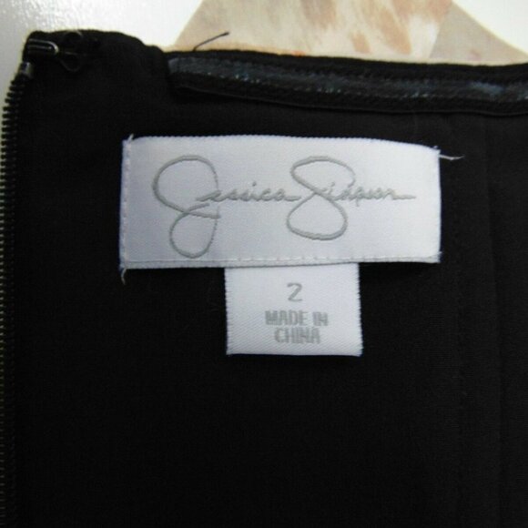Jessica Simpson Strapless Multi Color Dress Size 2 - Picture 6 of 8